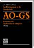 AO-GS<br>
Ausbildungsordnung Grundschule mit Ausbildungsordnung sonderpädagogische Förderung<br>
Die Bildungsgänge in der Grundschule<br>
Handbuch und Kommentar für die Schulpraxis<br>
9. Auflage 2017 
