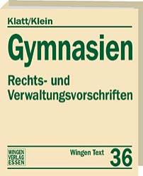 Gymnasien und Gesamtschulen<br>
<i>Schul- und Dienstrecht für jede Lehrerin und für jeden Lehrer speziell an den Gymnasien und Gesamtschulen in Rheinland-Pfalz</i>

<br>(Wingen Text 36)

