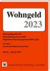 IN VORBEREITUNG <br>
Wohngeld 2023<br>
- Wohngeldgesetz - Wohngeldverordnung  - Allgemeine Verwaltungsvorschriften<br>
mit dem Heizkostenzuschussgesetz
 - Textausgabe Stand: 1. Januar 2023
<p><b>
----Der Bundestag hat am 10.11.2022 die Änderung beschlossen; der Bundesrat hat am 25.11.2022 zugestimmt und auch dem Bürgergeldgesetz zugestimmt. Wir warten auf die Verkündung im BGBl.<br></b>---- Die Ausgabe 2022 ist noch lieferbar</b>